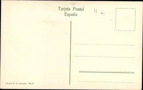 Ak Valencia Stadt Spanien, En la Huerta, En visperas de la boda