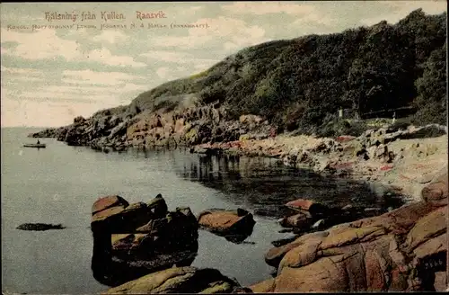 Ak Mölle Schweden, Halsning fran Kullen, Ransvik