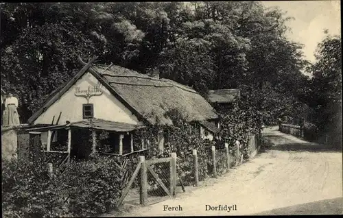 Ak Ferch am Schwielowsee, Dorfidyll