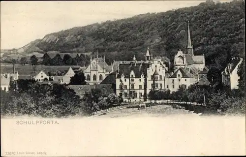 Ak Schulpforta Bad Kösen Naumburg an der Saale, Kloster