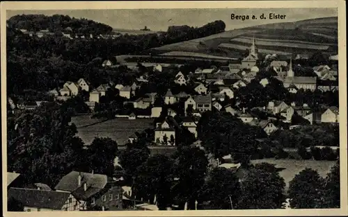 Ak Berga an der Elster Thüringen, Panorama