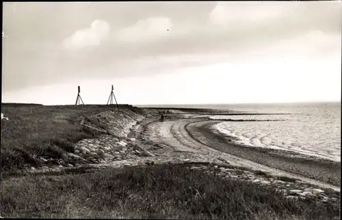 Ak Utersum Insel Föhr Nordfriesland, Am Strand