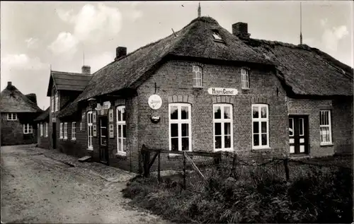 Ak Utersum Insel Föhr Nordfriesland, Gasthof Meyer