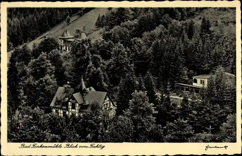 Ak Allersdorf Großbreitenbach in Thüringen, Bad Finkenmühle