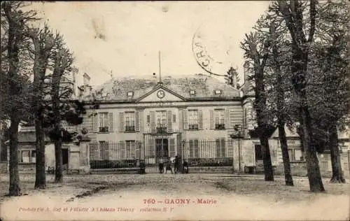 Ak Gagny Seine Saint Denis, Mairie