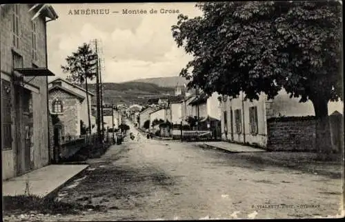 Ak Amberieu Ain, Montee de Crose