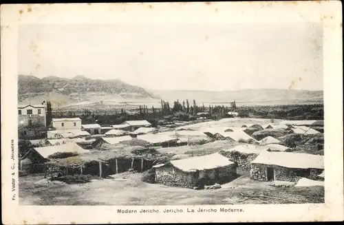 Ak Jericho Palästina, Modern Jericho, Panorama