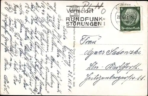 Ak Elbląg Elbing Westpreußen, Rathaus