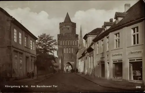 Ak Chojna Königsberg Neumark Ostbrandenburg, Bernikower Tor