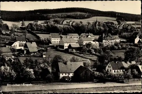 Ak Börnichen im Erzgebirge, Gesamtansicht