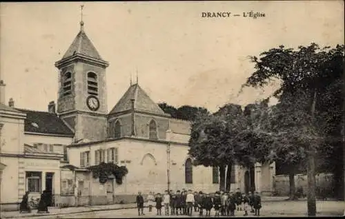 Ak Drancy Seine Saint Denis, L'Eglise