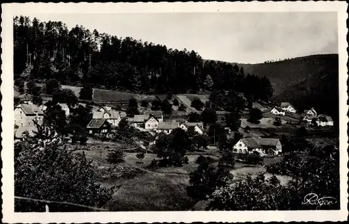 Ak Wangenbourg Wangenburg Elsass Bas Rhin, Vue sur Engenthal, Hotel Bellevue Fuchslock