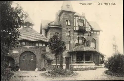 Ak Waregem Waereghem Wareghem Westflandern, Villa Madeleine