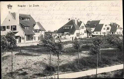 Ak Knokke Heist Heyst Knocke sur Mer Westflandern, Le Zoute