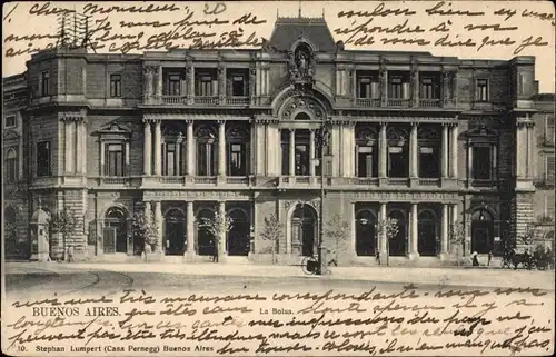 Ak Buenos Aires Argentinien, La Bolsa