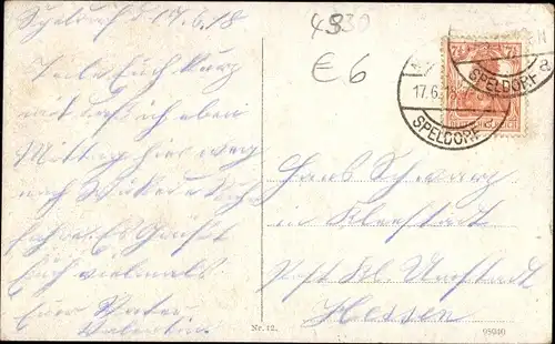Ak Mülheim an der Ruhr in Nordrhein Westfalen, Städt. Lyzeum