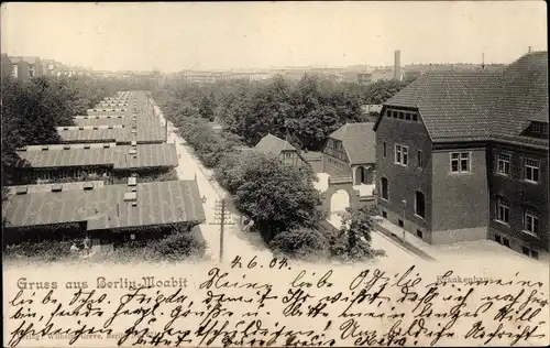 Ak Berlin Tiergarten Moabit, Krankenhaus