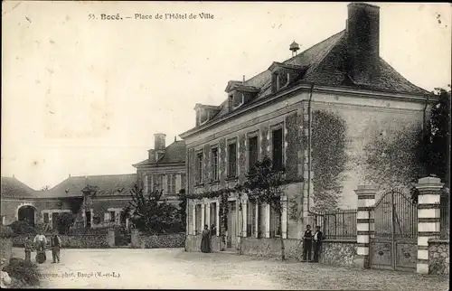 Ak Bocé Maine-et-Loire, Place de l'Hotel de Ville