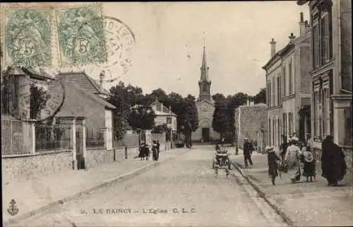 Ak Le Raincy Seine Saint Denis, L'Eglise