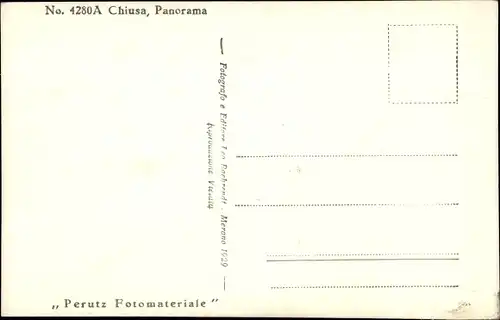 Ak Klausen Chiusa Südtirol, Panorama