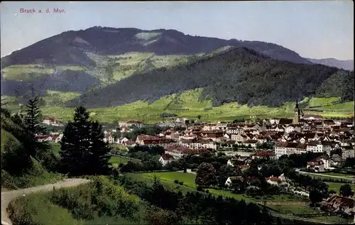 Ak Bruck an der Mur Steiermark, Panorama