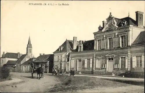 Ak Juvardeil Maine-et-Loire, La Mairie