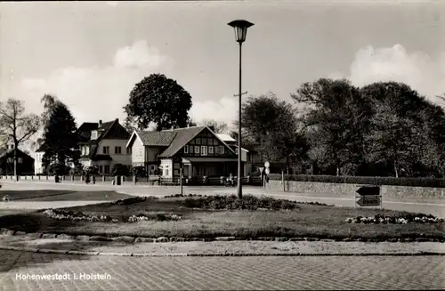 Ak Hohenwestedt in Holstein, Straßenpartie