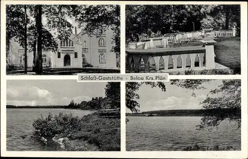 Ak Belau in Holstein, Schloss Gaststätte