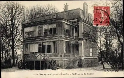 Ak Noisy le Grand Seine Saint Denis, Chateau de la Justice