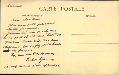 Ak Biarritz Pyrénées Atlantiques, L'Hotel du Palais, Aspect general
