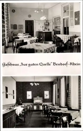 Ak Bendorf am Rhein, Gasthaus Zur guten Quelle