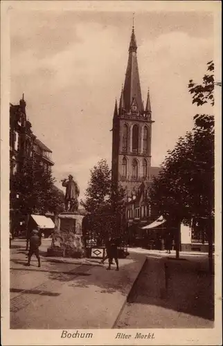 Ak Bochum im Ruhrgebiet, Alter Markt