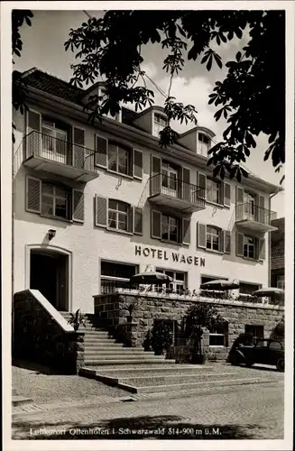 Ak Ottenhöfen im Schwarzwald, Hotel Wagen