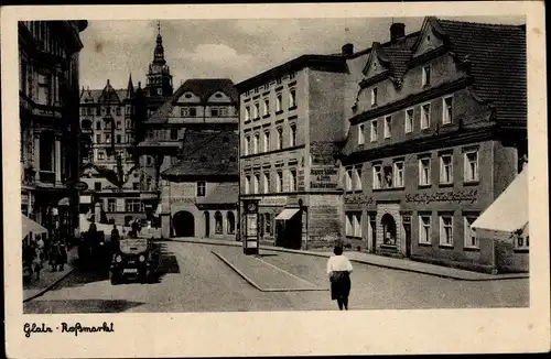 Ak Kłodzko Glatz Schlesien, Roßmarkt, Gasthof