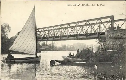 Ak Morannes Maine et Loire, Le Pont, Segelboot