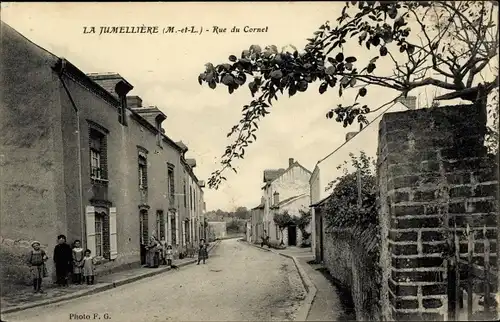 Ak La Jumellière Maine-et-Loire, Rue du Cornet