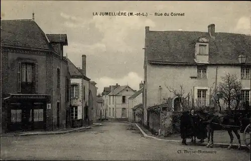 Ak La Jumellière Maine-et-Loire, Rue du Cornet