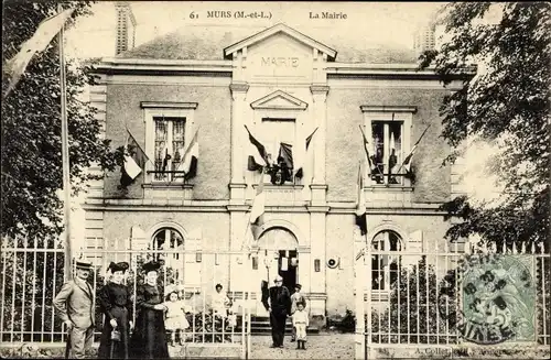 Ak Mûrs Erigné Maine et Loire, La Mairie
