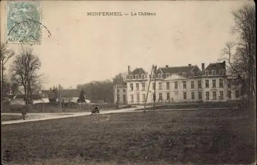 Ak Montfermeil Seine Saint Denis, Le Chateau