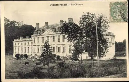 Ak Montfermeil Seine Saint Denis, Le Chateau