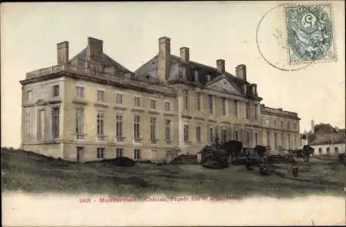 Ak Montfermeil Seine Saint Denis, Le Chateau