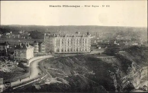 Ak Biarritz Pyrénées Atlantiques, Hotel Regina