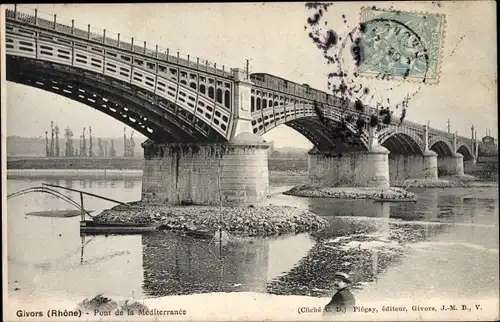 Ak Givors Rhône, Pont de la Mediterranee