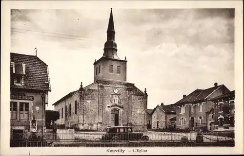 Ak Neuvilly en Argonne Meuse, L'Eglise