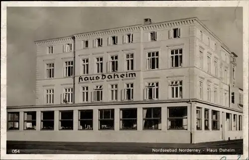 Ak Norderney in Ostfriesland, Haus Daheim