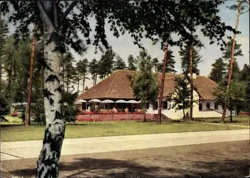 Ak Bruchsal im Kraichgau Baden Württemberg, Autobahn Rasthaus und Hotel