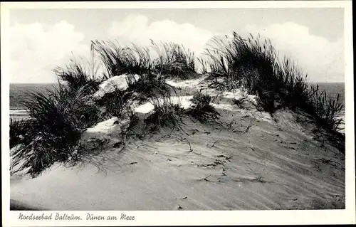 Ak Baltrum, Dünen am Meer