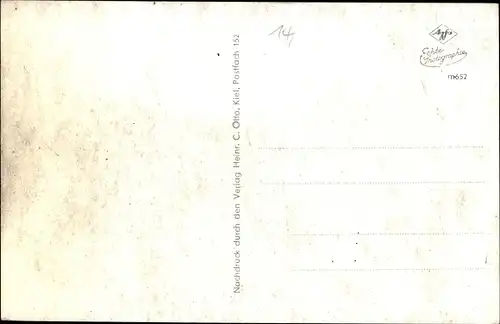 Ak Lütjensee in Holstein, Straßenpartie im Ort