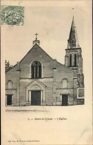 Ak Noisy le Grand Seine et Marne, L'Eglise