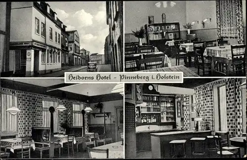 Ak Pinneberg in Holstein, Heidorns Hotel